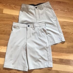 Boys Under Armour heatgear shorts NWT Bundle of 2